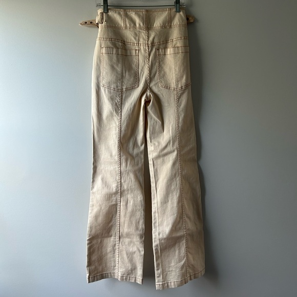 Ulla Johnson beige wide leg pants - Picture 5 of 6
